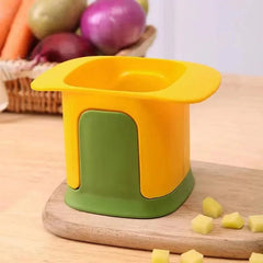 Multifunctional Vegetable Chopper Onion Dicing Artifact French Fries Slicer Kitchen Gadget Cucumber Potato Slicer Kitchen Tools - SHOWLU FASHION STORE