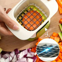 Multifunctional Vegetable Chopper Onion Dicing Artifact French Fries Slicer Kitchen Gadget Cucumber Potato Slicer Kitchen Tools - SHOWLU FASHION STORE
