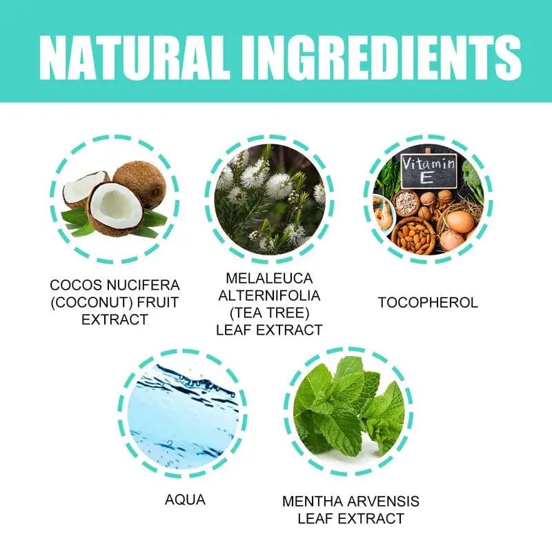 Natural Mouthwash Oil Bad Breath Care Coconut Oil Teeth Cleaning Tool With Tongue Scraper For Dormitory Home Travel Business - SHOWLU FASHION STORE