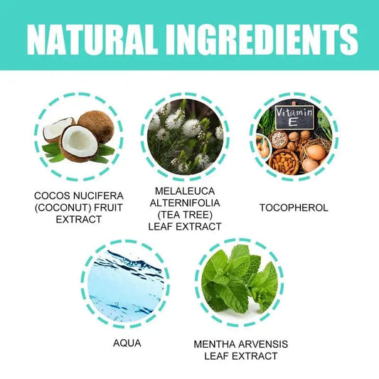 Natural Mouthwash Oil Bad Breath Care Coconut Oil Teeth Cleaning Tool With Tongue Scraper For Dormitory Home Travel Business - SHOWLU FASHION STORE