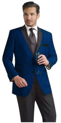 Navy Blue Wedding Suits For Men Slim Fit 2 Piece Groom Tuxedo Custom Style Prom Blazer Sets Terno Masculino Jacket Costume Homme - SHOWLU FASHION STORE