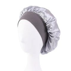 New Butterfly Pattern Satin Bonnet Women's Night Sleep Hat Soft Head Cover For Curly Springy Bathroom Cap Hair Care Chemo Cap - SHOWLU FASHION STORE