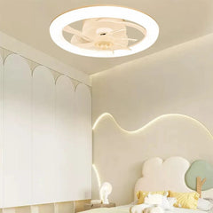 New Ceiling Fan Light Living Room Bedroom Modern and Simple Home Intelligent Remote Control Restaurant LED Fan Light - SHOWLU FASHION STORE