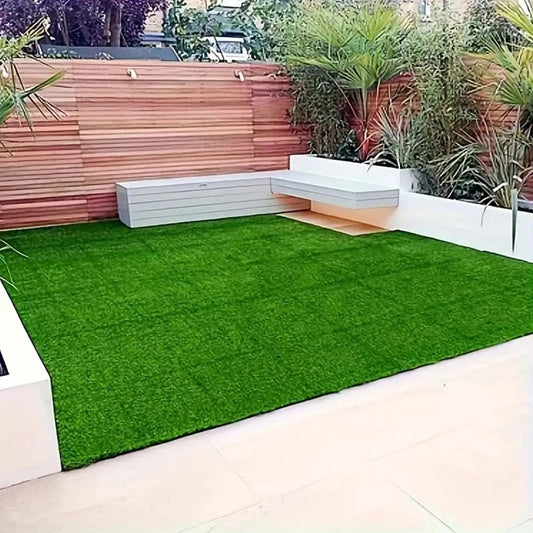 NEW High - Vivid Artificial Turf Grass Lawn Realistic Mat Simulation Turf Lawn Carpet DecorationFake Plastic Grassland Synth A1C5 - SHOWLU FASHION STORE