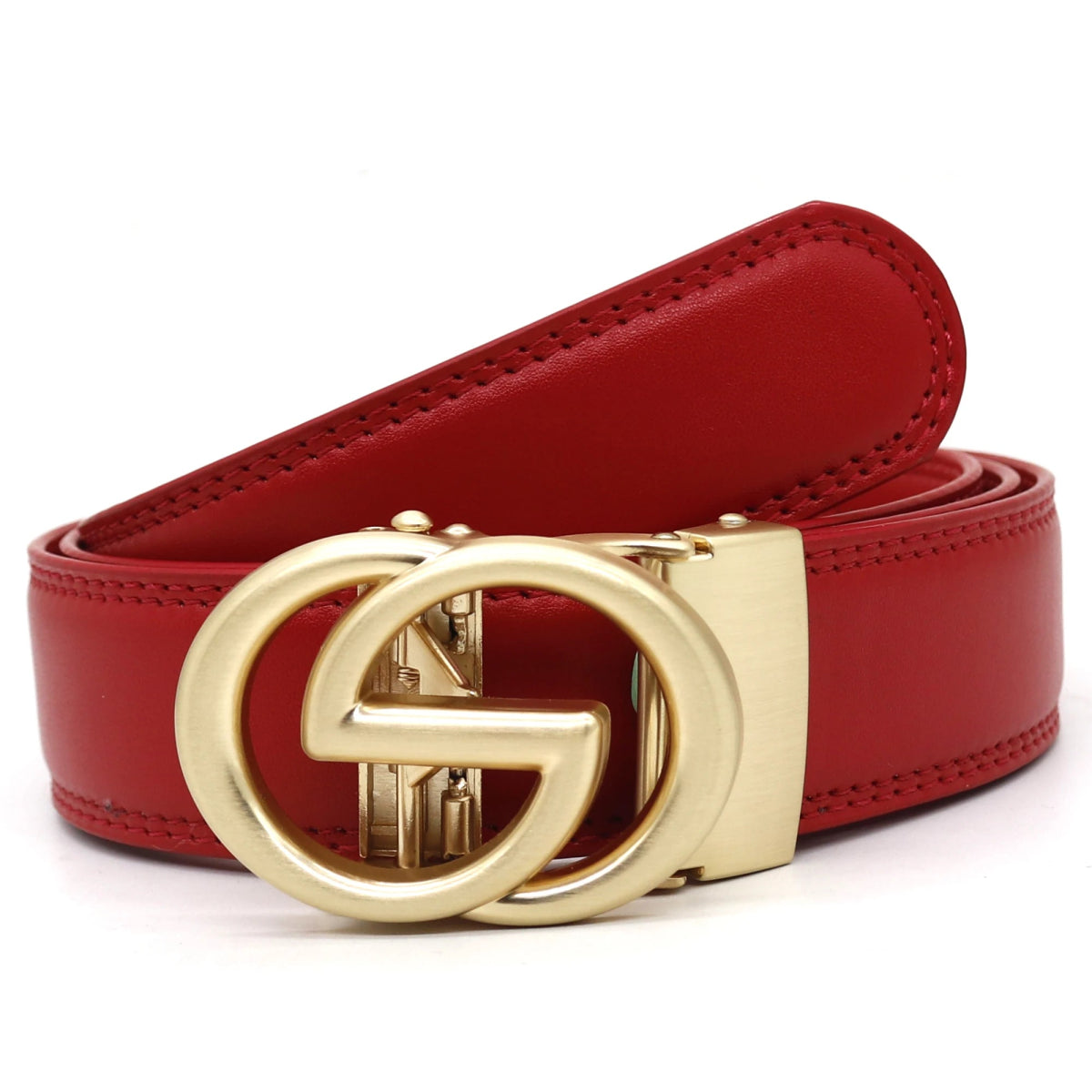 NEW Man Automatic Buckle Belt Casual Styish genuine Leather Belts Jeans Pants Accessories For Women Plus Size - SHOWLU FASHION STORE