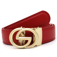NEW Man Automatic Buckle Belt Casual Styish genuine Leather Belts Jeans Pants Accessories For Women Plus Size - SHOWLU FASHION STORE