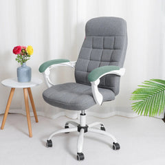 Office Chair - Arm Cover Stretchable Water Resistant Spandex Stretch Jacquard Computer Chair Slipcover Armrest Cover 2pcs/Set - SHOWLU FASHION STORE