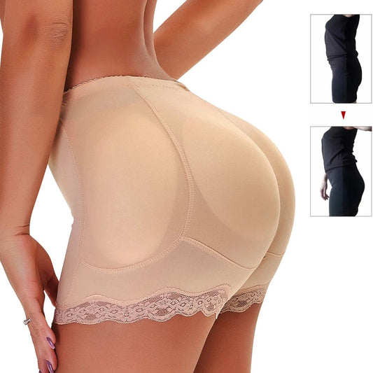 Padded Butt lifter Corrective Underwear Butt Enhancer Body Shaper Modeling Strap Fake Hip Shapwear Underwear Push Up Panties - SHOWLU FASHION STORE