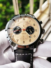 Pilot 1963 Watch Multifunctional Luminous Quartz Flight Aviation Men 1901 Chronometer Unique Retro Tough Guy Military Wistwatch - SHOWLU FASHION STORE