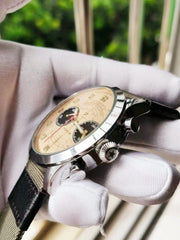 Pilot 1963 Watch Multifunctional Luminous Quartz Flight Aviation Men 1901 Chronometer Unique Retro Tough Guy Military Wistwatch - SHOWLU FASHION STORE