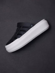Platform Coros Shoes Women's Black Non Slip Nurse Closed Toe Sandals Outdoor Water Office Half Sandals - SHOWLU FASHION STORE