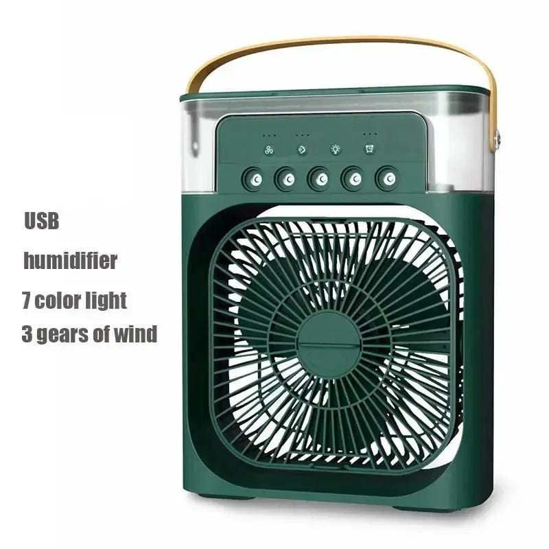 Portable 3 In 1 Fan AIr Conditioner Household Small Air Cooler LED Night Lights Humidifier Air Adjustment Home Fans Dropshipping - SHOWLU FASHION STORE
