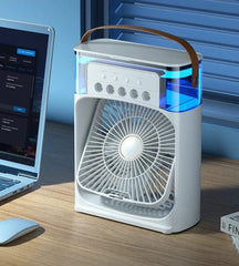 Portable Humidifier Fan AIr Conditioner Household Small Air Cooler Hydrocooling Portable Air Adjustment For Office 3 Speed Fan - SHOWLU FASHION STORE