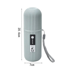 Portable Toothbrush Toothpaste Holder Toothbrush Case Farewell Hotel Disposable Toothbrush - paste Travel Camping Outdoor Bathroom - SHOWLU FASHION STORE