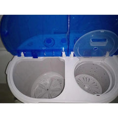 Portable Washing Machine, Twin Tub Washing Machine Compact spinner Combo with 14lbs capacity, 9Lbs Washer and 5Lbs Spinner Dryer - SHOWLU FASHION STORE