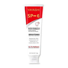 Probiotic Toothpaste SP - 6 Whitening Tooth Remove Plaque Stains Teeth Whitener Oral Hygiene Clean Fresh Breath Denta 120g New - SHOWLU FASHION STORE