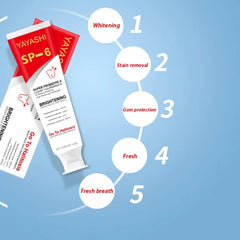 Probiotic Toothpaste SP - 6 Whitening Tooth Remove Plaque Stains Teeth Whitener Oral Hygiene Clean Fresh Breath Denta 120g New - SHOWLU FASHION STORE