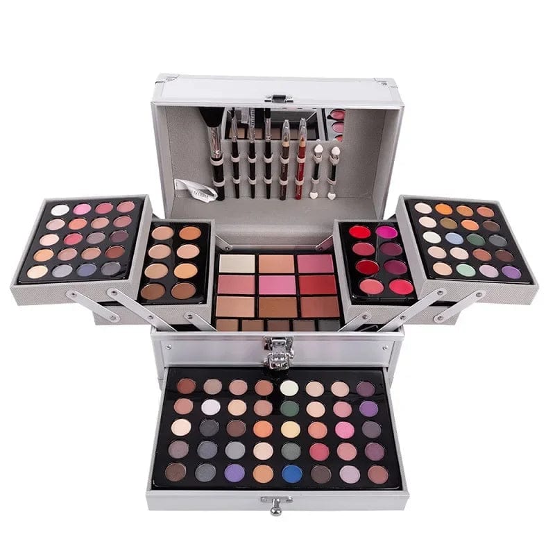 Professional Makeup Box Full Kit Set Cosmetic Kits Eyeshadow Palette Lip Gloss Lipstick Concealer Brush for Girl Women Gift Sets - SHOWLU FASHION STORE