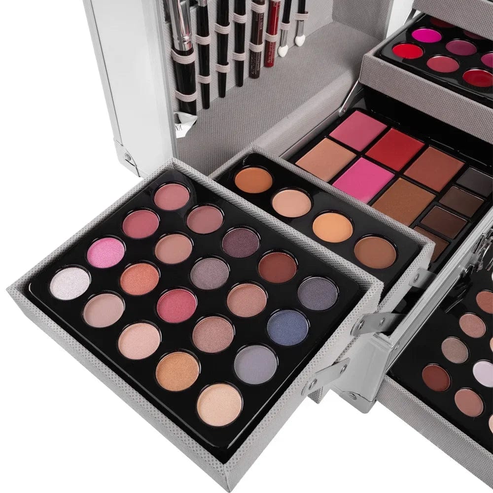 Professional Makeup Box Full Kit Set Cosmetic Kits Eyeshadow Palette Lip Gloss Lipstick Concealer Brush for Girl Women Gift Sets - SHOWLU FASHION STORE