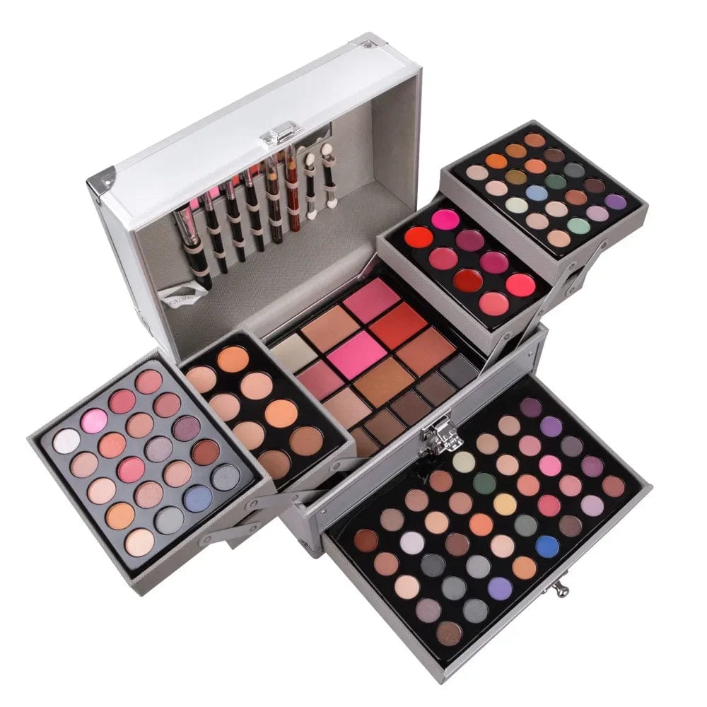 Professional Makeup Box Full Kit Set Cosmetic Kits Eyeshadow Palette Lip Gloss Lipstick Concealer Brush for Girl Women Gift Sets - SHOWLU FASHION STORE
