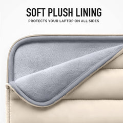 Puffy Laptop Sleeve 13 - 14 Inch For Women,Laptop Cover for iPad Pro 12.9 MacBook Pro 14 Inch MacBook Air 13 Inch Tablet Pouch Bag - SHOWLU FASHION STORE