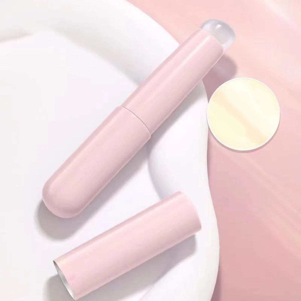 Q Soft Silicone Lip Brush With Dust Proof Cover Round Head Lipstick Applicator Lip Cosmetic Tool Multi - use Eyeshadow Brush - SHOWLU FASHION STORE