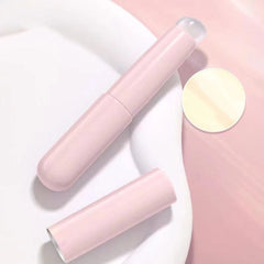 Q Soft Silicone Lip Brush With Dust Proof Cover Round Head Lipstick Applicator Lip Cosmetic Tool Multi - use Eyeshadow Brush - SHOWLU FASHION STORE