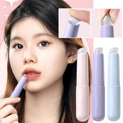Q Soft Silicone Lip Brush With Dust Proof Cover Round Head Lipstick Applicator Lip Cosmetic Tool Multi - use Eyeshadow Brush - SHOWLU FASHION STORE