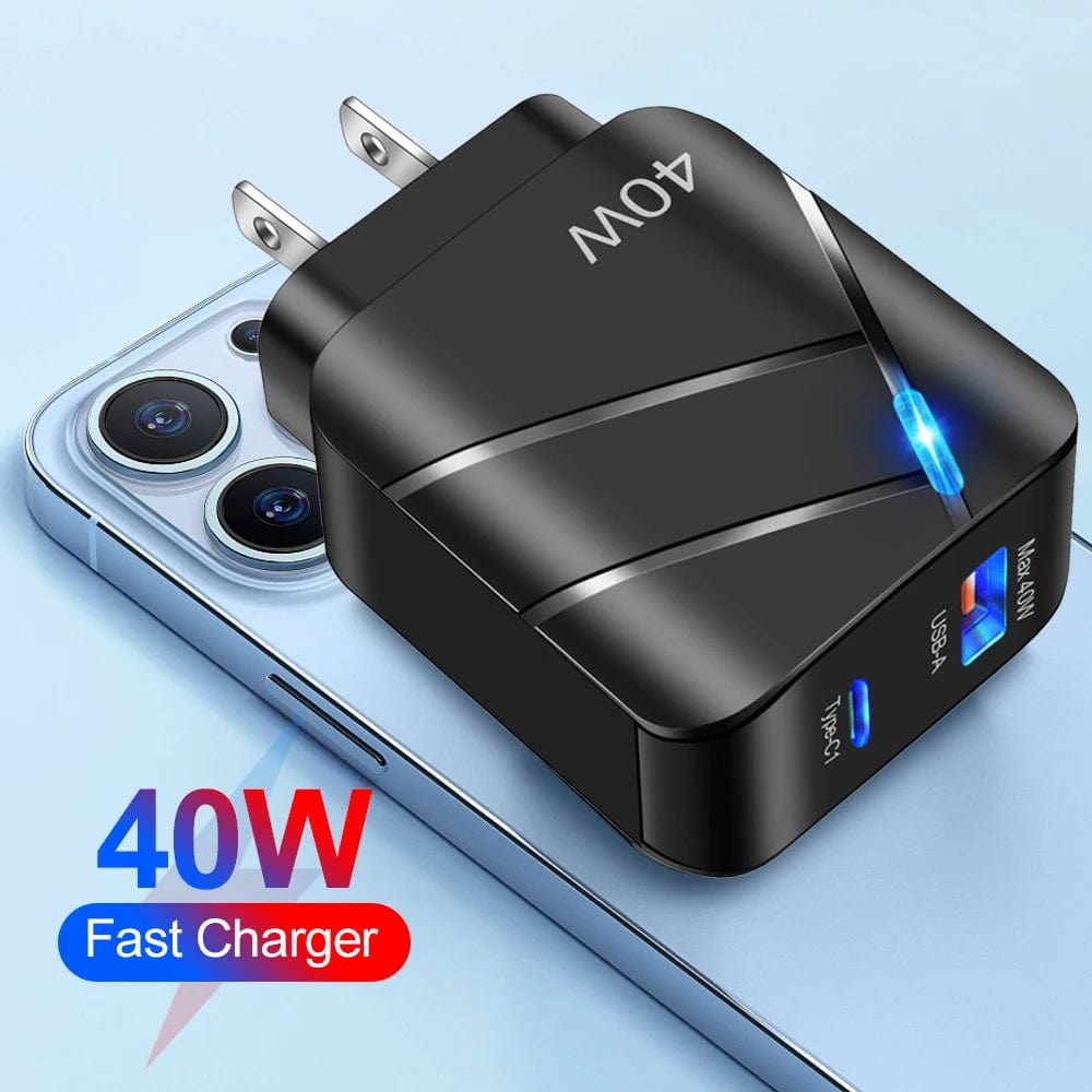 Rapid Charge USB Wall Adapter - SHOWLU FASHION STORE