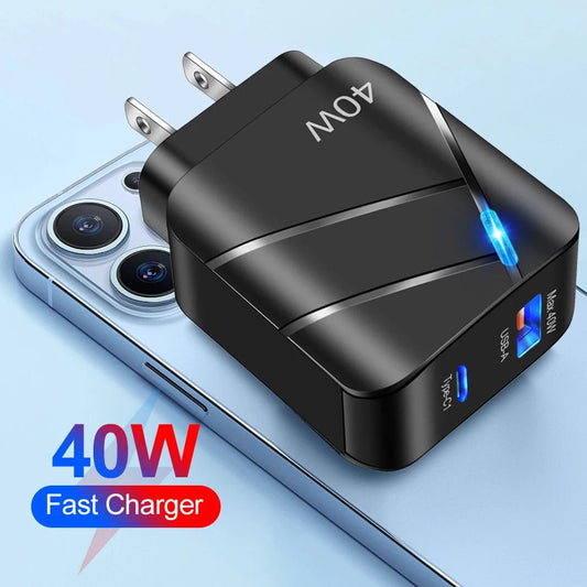 Rapid Charge USB Wall Adapter - SHOWLU FASHION STORE