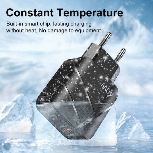 Rapid Charge USB Wall Adapter - SHOWLU FASHION STORE