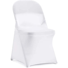 READOR 100Pcs stretch party banquet chair slipcovers black wedding spandex folding chair cover for weddings - SHOWLU FASHION STORE