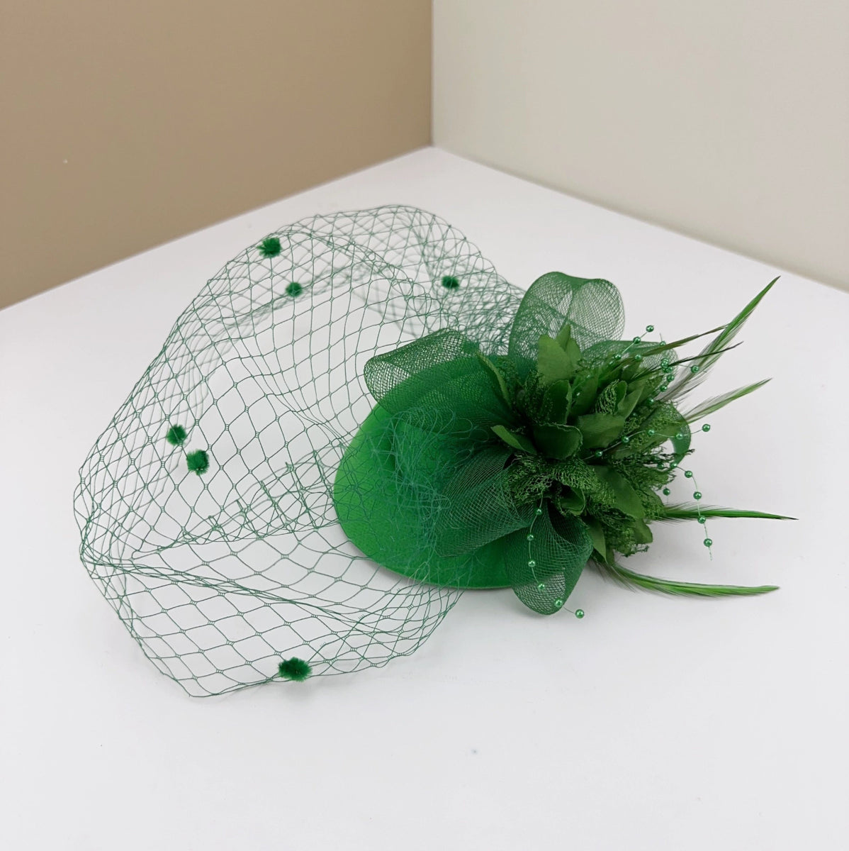 Retro Dinner Mesh Night Shanghai Socialite Bridal Headdress Flower - SHOWLU FASHION STORE