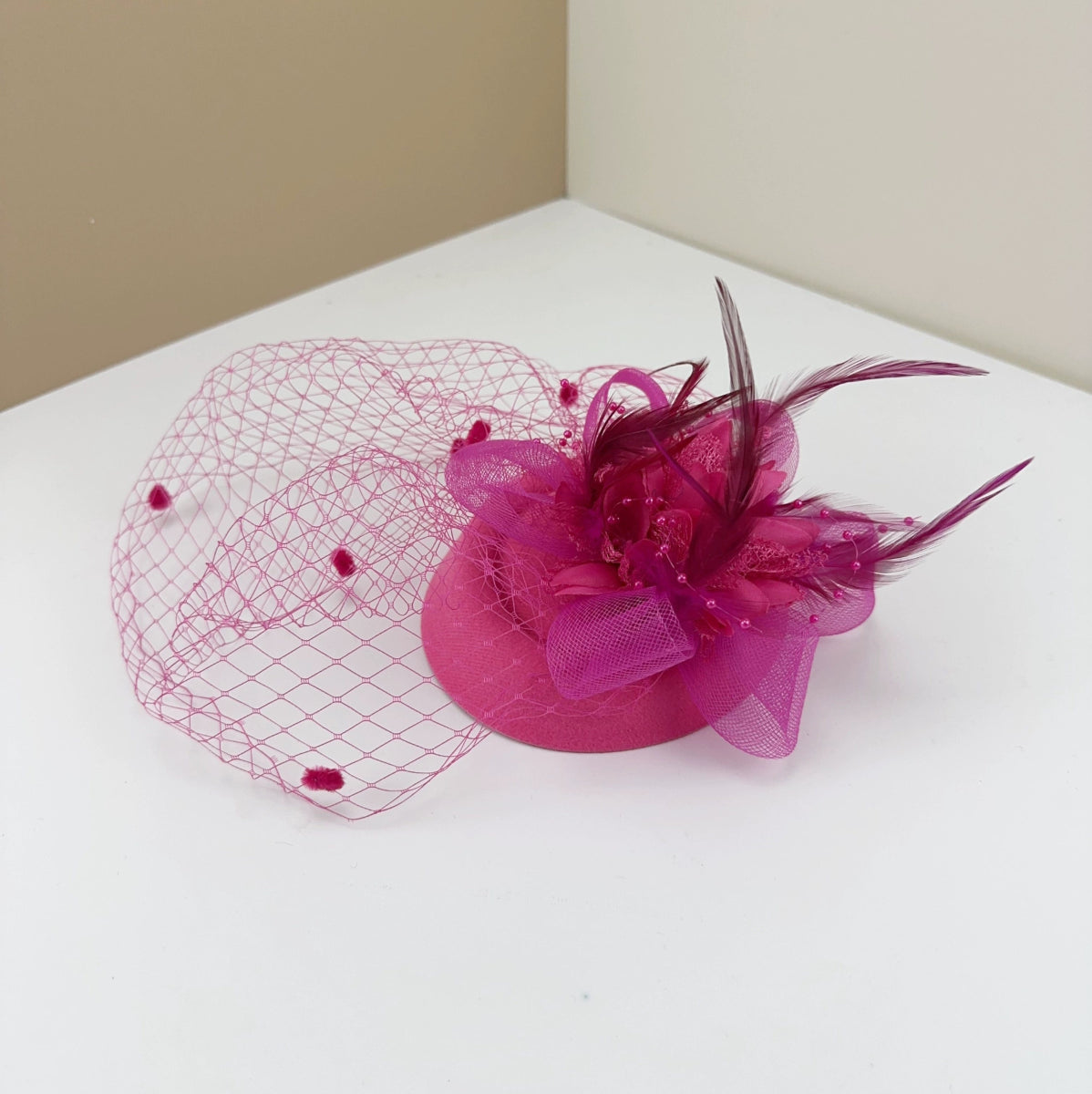 Retro Dinner Mesh Night Shanghai Socialite Bridal Headdress Flower - SHOWLU FASHION STORE