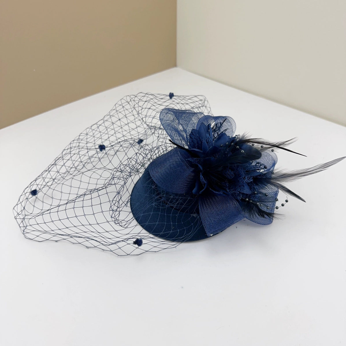 Retro Dinner Mesh Night Shanghai Socialite Bridal Headdress Flower - SHOWLU FASHION STORE