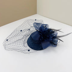 Retro Dinner Mesh Night Shanghai Socialite Bridal Headdress Flower - SHOWLU FASHION STORE