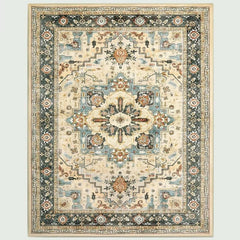 Retro Light Luxury Decorate Living Room Carpet National Style Bedroom Soft Mat Large Area Coffee Table Fluffy Rug Ковер Tapis 러그 - SHOWLU FASHION STORE