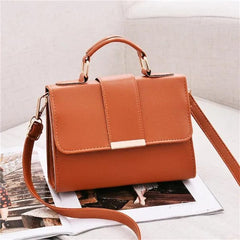 Retro Women Handbag Ladies Crossbody Messenger Bags High Quality PU Leather Female Flap Shoulder Bag New Arrival - SHOWLU FASHION STORE