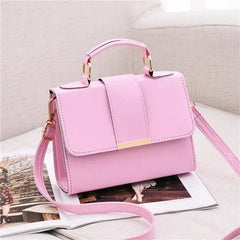 Retro Women Handbag Ladies Crossbody Messenger Bags High Quality PU Leather Female Flap Shoulder Bag New Arrival - SHOWLU FASHION STORE