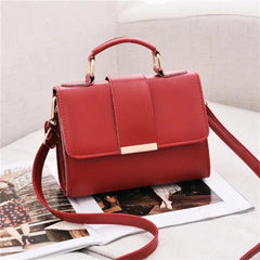 Retro Women Handbag Ladies Crossbody Messenger Bags High Quality PU Leather Female Flap Shoulder Bag New Arrival - SHOWLU FASHION STORE