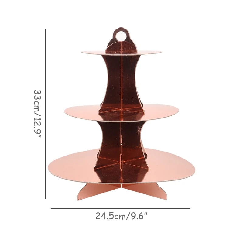 Rose Gold birthday Tableware Paper Towel Cup Plate tablecloth Disposable set Adult Birthday Party Decorations Wedding Tableware - SHOWLU FASHION STORE