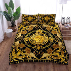Seamless Chains Baroque Pattern Bohemian Bedding Set Small Single Twin Double Queen King Cal King Size Bed Linen Set - SHOWLU FASHION STORE