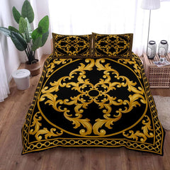 Seamless Chains Baroque Pattern Bohemian Bedding Set Small Single Twin Double Queen King Cal King Size Bed Linen Set - SHOWLU FASHION STORE