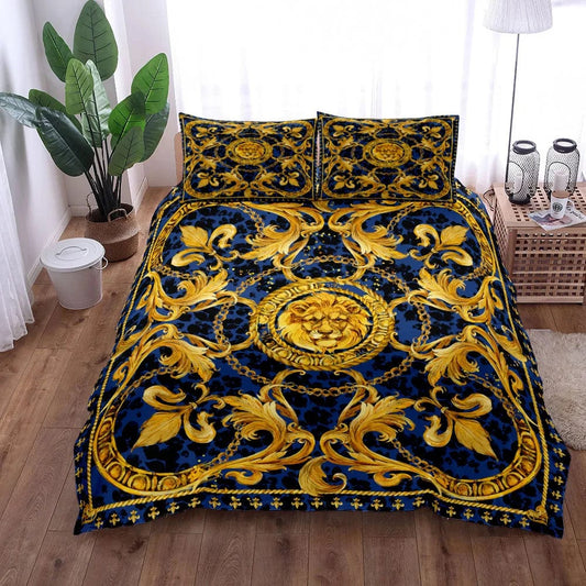 Seamless Chains Baroque Pattern Bohemian Bedding Set Small Single Twin Double Queen King Cal King Size Bed Linen Set - SHOWLU FASHION STORE