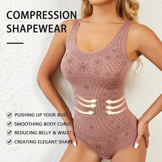Shape Your Figure with Women's Bodysuit Full Body Shapewear Tummy Control & Corset Slimming Waist Reduction - SHOWLU FASHION STORE
