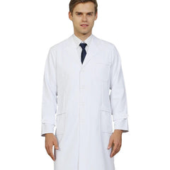 Silky Lab Coats Pharmacy Robe Anti - static Consultation Coat Tab - Waist Women Men Dual - function Dentist Uniform 501/701 - SHOWLU FASHION STORE