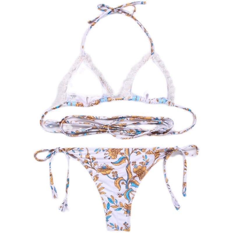 Slimming Hollow - Out Triangle Bikini - SHOWLU FASHION STORE