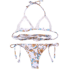 Slimming Hollow - Out Triangle Bikini - SHOWLU FASHION STORE