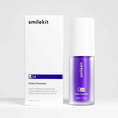 SMILEKIT V34 Purple Whitening Toothpaste Remove Smoke Stain Remove Stains Reduce Yellowing Care For Teeth Gums Fresh Breath - SHOWLU FASHION STORE