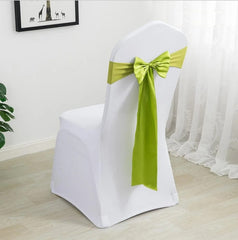 Spandex Chair Sashes Wedding Ready Made Bow Tie Lycra Stretch Hotel Birthday Party Show Decoration On Sale Universal - SHOWLU FASHION STORE